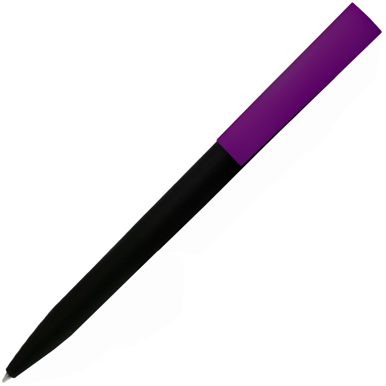 Ручка шариковая, пластиковая софт-тач, Zorro Color Mix