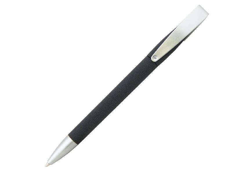 Ручка шариковая, автоматическая, пластиковая, металлическая, softgrip, Cobra MM