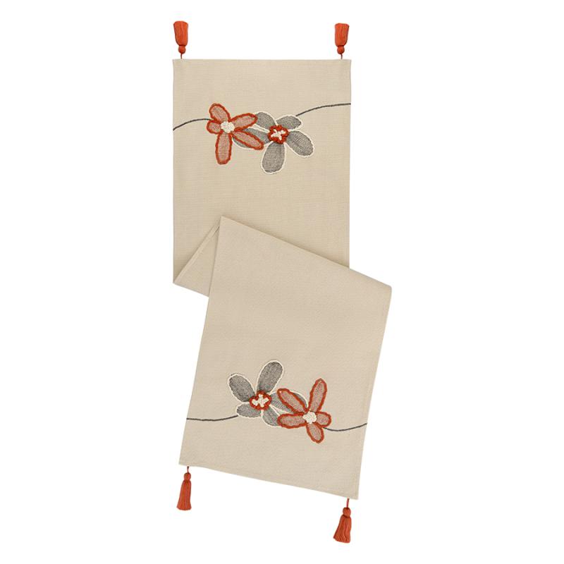 Дорожка на стол stone ers из коллекции ethnic, 45х150 см