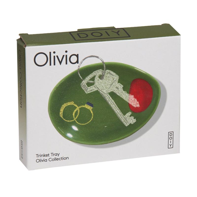 Поднос декоративный olivia, 12 x 9 x 2 см