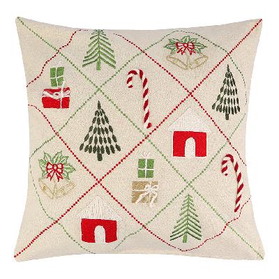 Чехол на подушку christmas dreams из коллекции new year essential, 45х45 см