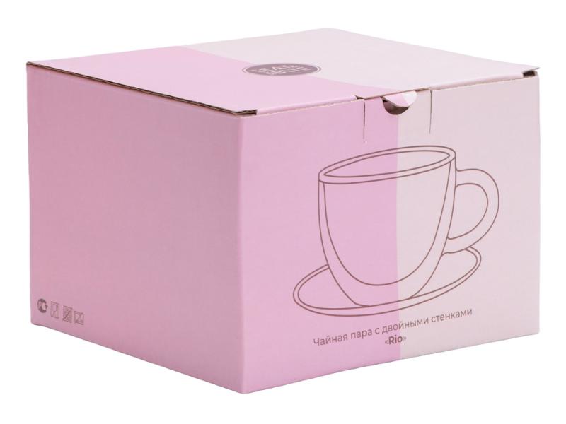 Чайная пара с двойными стенками Rio