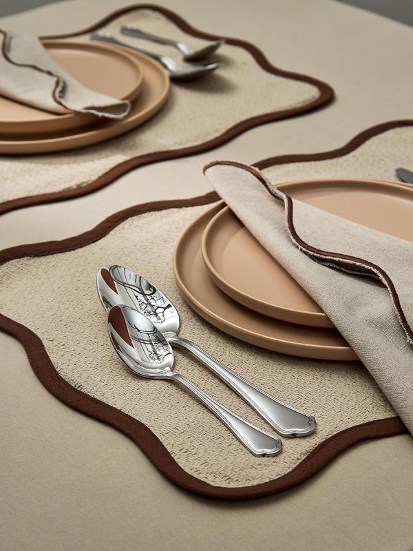 Салфетка под приборы desert waves из коллекции essential, 33х48 см