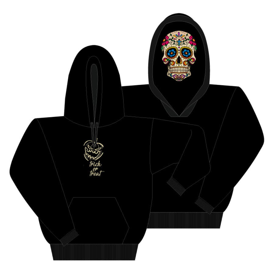 Толстовка Unique Hoodie,  черный_XL, 80% хлопок, 20% полиэстер, 280 г/м2