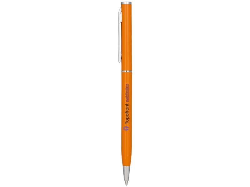 Ручка металлическая шариковая Slim