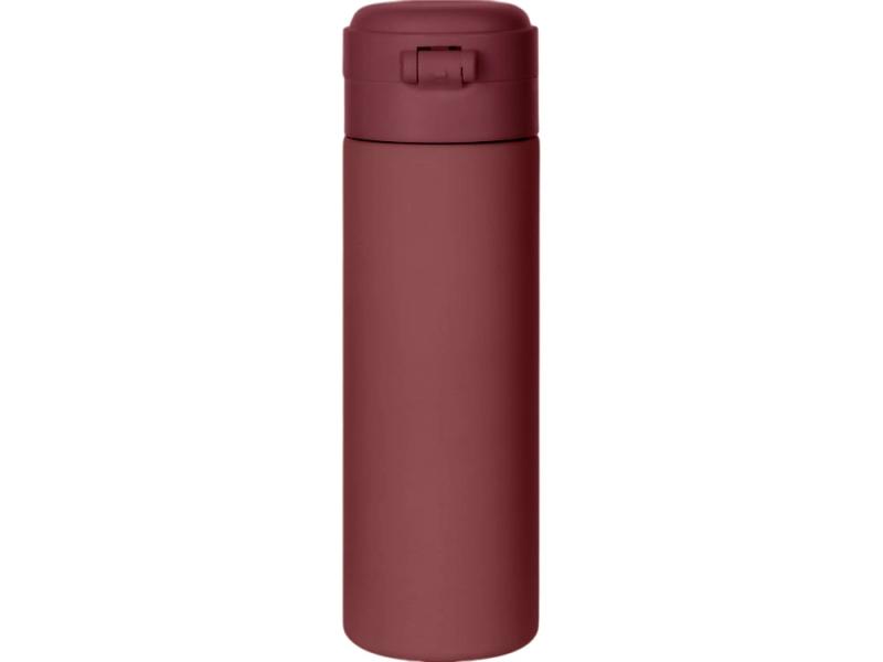 Вакуумная термокружка c кнопкой Guard, soft-touch, 400 мл