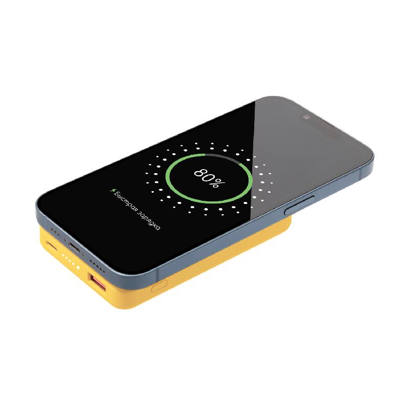 Внешний аккумулятор Largo PD 5000mAh с функцией беспроводной зарядки 15W