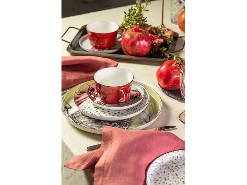 Набор чашка и блюдце TEA SET 1 BLU