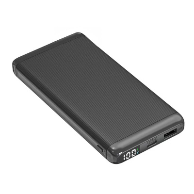 Внешний аккумулятор Orvex c быстрой зарядкой (до 22,5W), 10000 mAh, черный