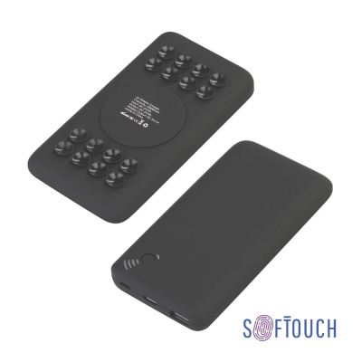 Беспроводное зарядное устройство "Ten SOFTTOUCH", 10000 mAh