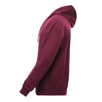 Толстовка STAN Oversize Zip с капюшоном футер без начёса 240, 99, Бордовый (661)