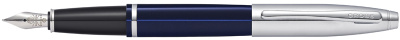 Перьевая ручка Cross Calais Blue Lacquer