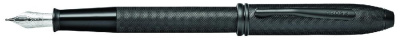 Перьевая ручка Cross Townsend Black Micro Knurl, перо M