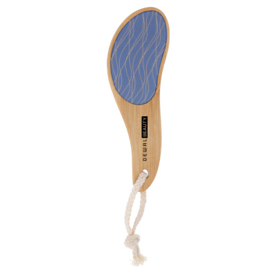 Терка Dewal Beauty педикюрная из бамбука, 18 см