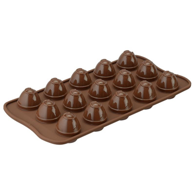 Форма для приготовления конфет choco spiral силикон