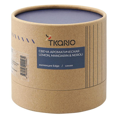 Свеча ароматическая с деревянным фитилём , mandarin & neroli из коллекции edge, 60 ч