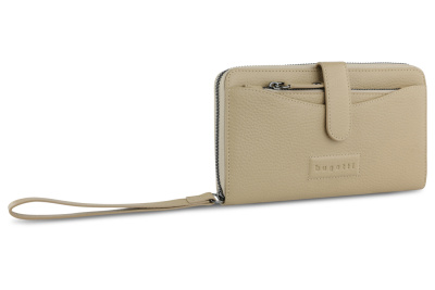 Кошелёк женский BUGATTI Elsa с ключницей, с RFID, кожаполиэстер, 18,7х3х10 см