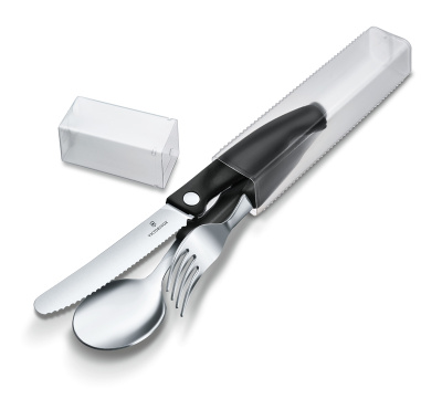 Набор из 3 столовых приборов VICTORINOX Swiss Classic:  нож для овощей, вилка, ложка