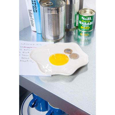 Поднос декоративный fast food, egg, 14,5x14 см