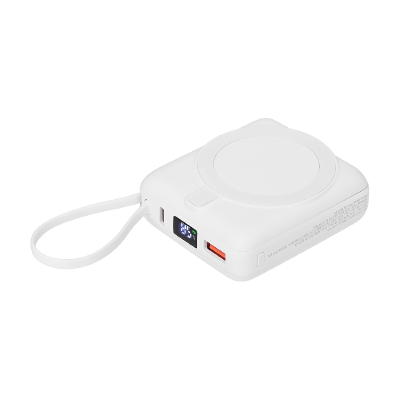 Внешний аккумулятор с подсветкой Ritter PD 10000mAh с функцией беспроводной зарядки 15W